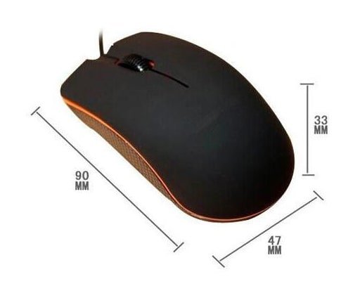 Lenovo M20 Mini Tiny Wired 3D Optical Mouse