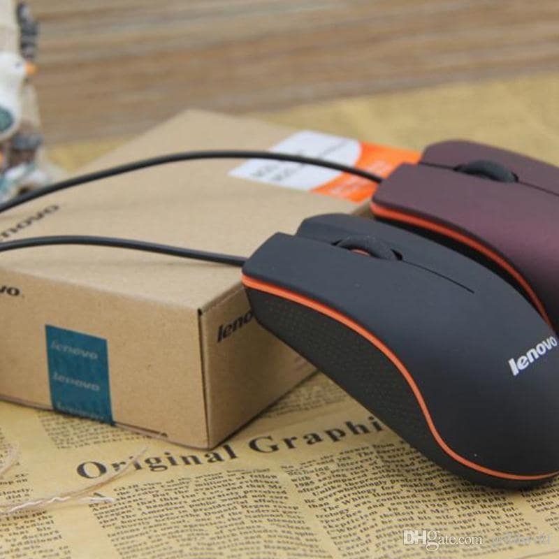 Lenovo M20 Mini Tiny Wired 3D Optical Mouse