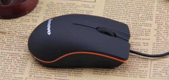 Lenovo M20 Mini Tiny Wired 3D Optical Mouse